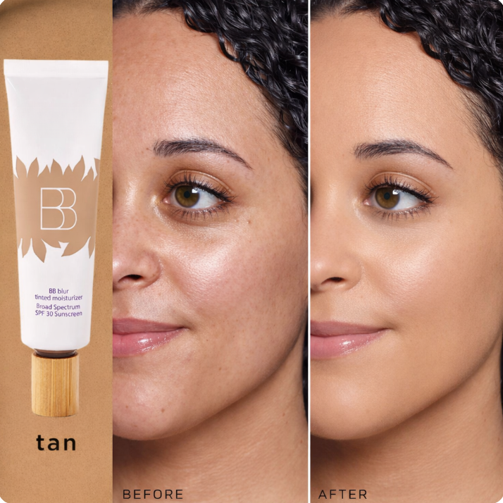 BB blur tinted moisturizer SPF 30 - instantly brightens, hydrates & smooths your skin