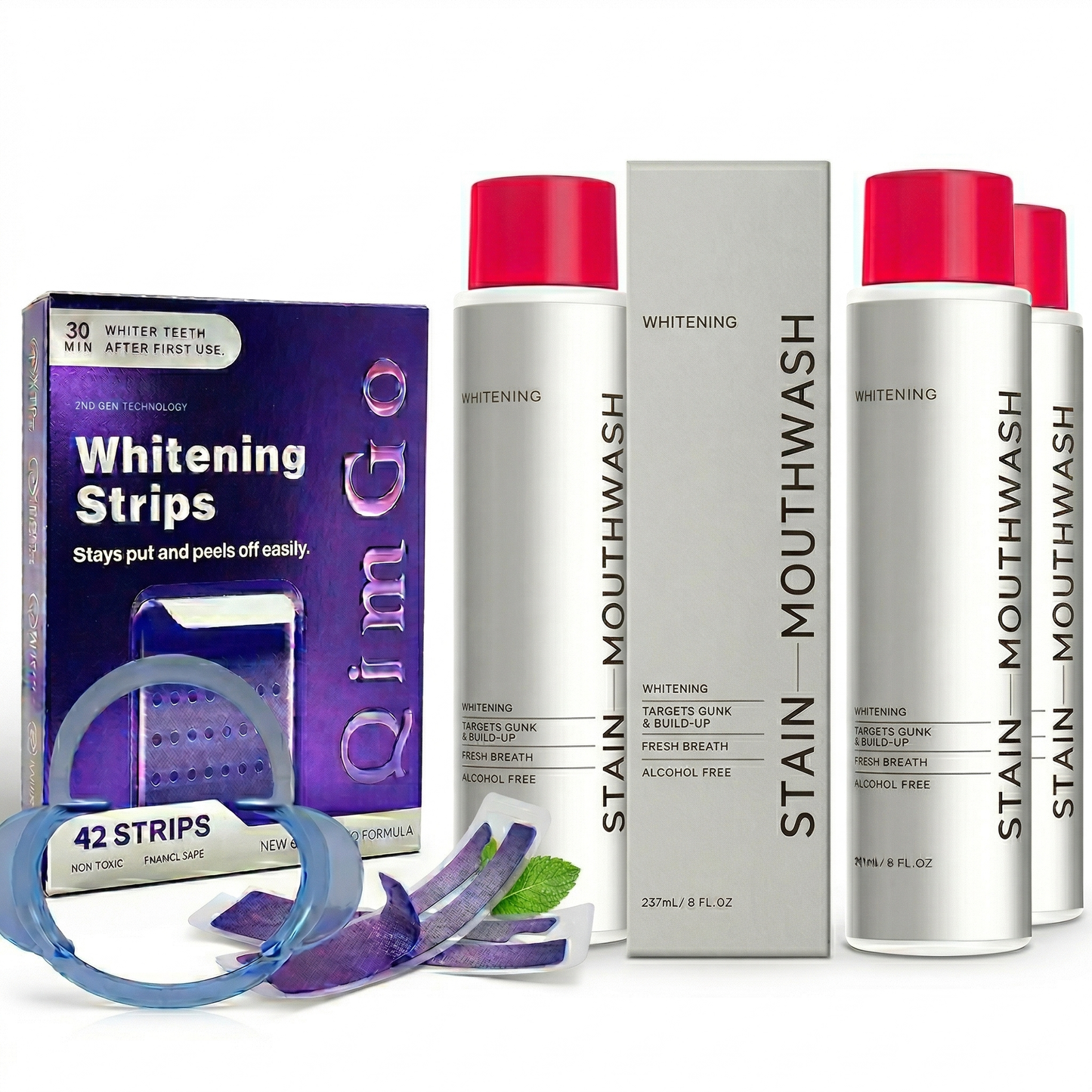 Whitening Mouthwash – Stain Removal & Fresh Breath