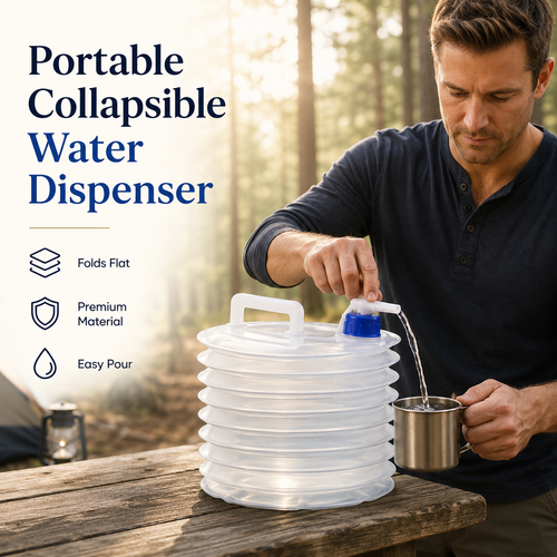 📢📢49% OFF !! ⏰Collapsible Water Container with Spigot
