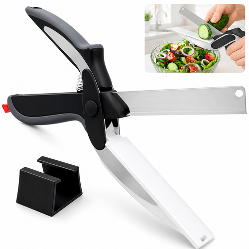 Vegetable Chopper & Kitchen Scissors – Fast Master Cutter