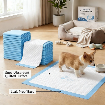 Premium High-Density Quilted Pet Training Pads