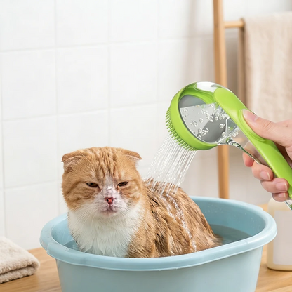 2-in-1 Pet Bathing &amp; Massage Brush