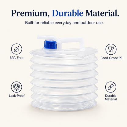 📢📢49% OFF !! ⏰Collapsible Water Container with Spigot