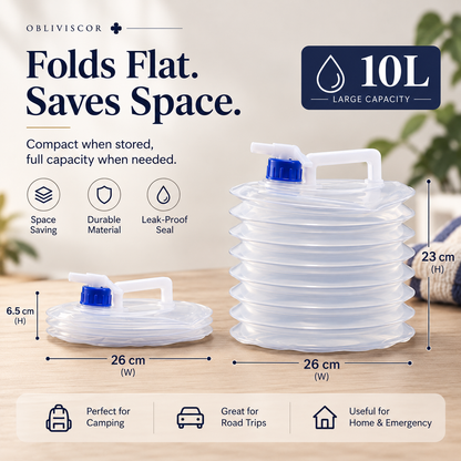 📢📢49% OFF !! ⏰Collapsible Water Container with Spigot